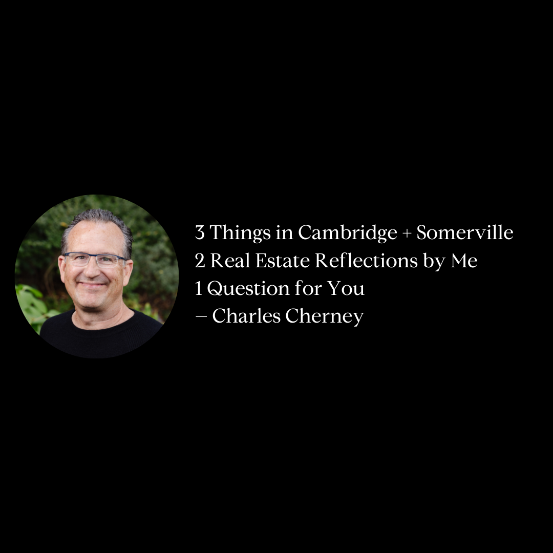 3-2-1 Cambridge + Somerville Newsletter
